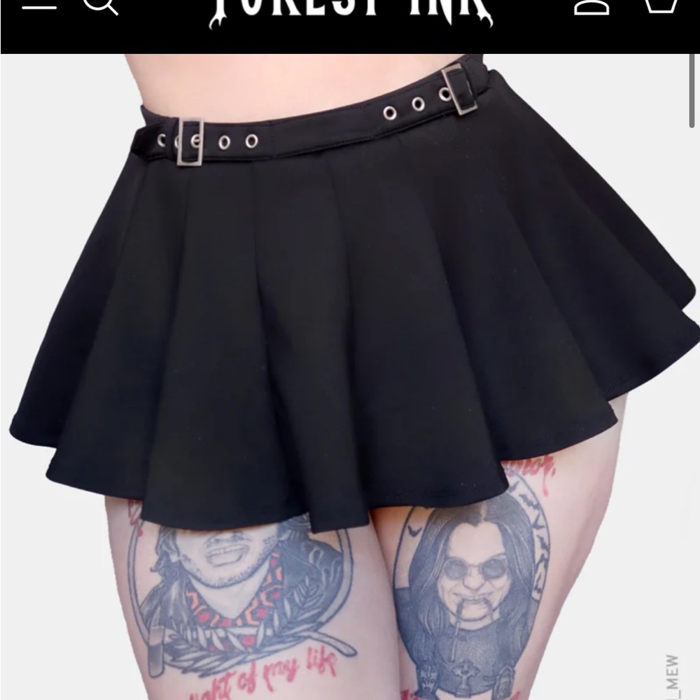 Swim skirt brand new forest ink size large